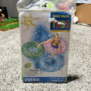 2011 Intex The Wet Set Tube 59251TA  Green NOS New 36 in.